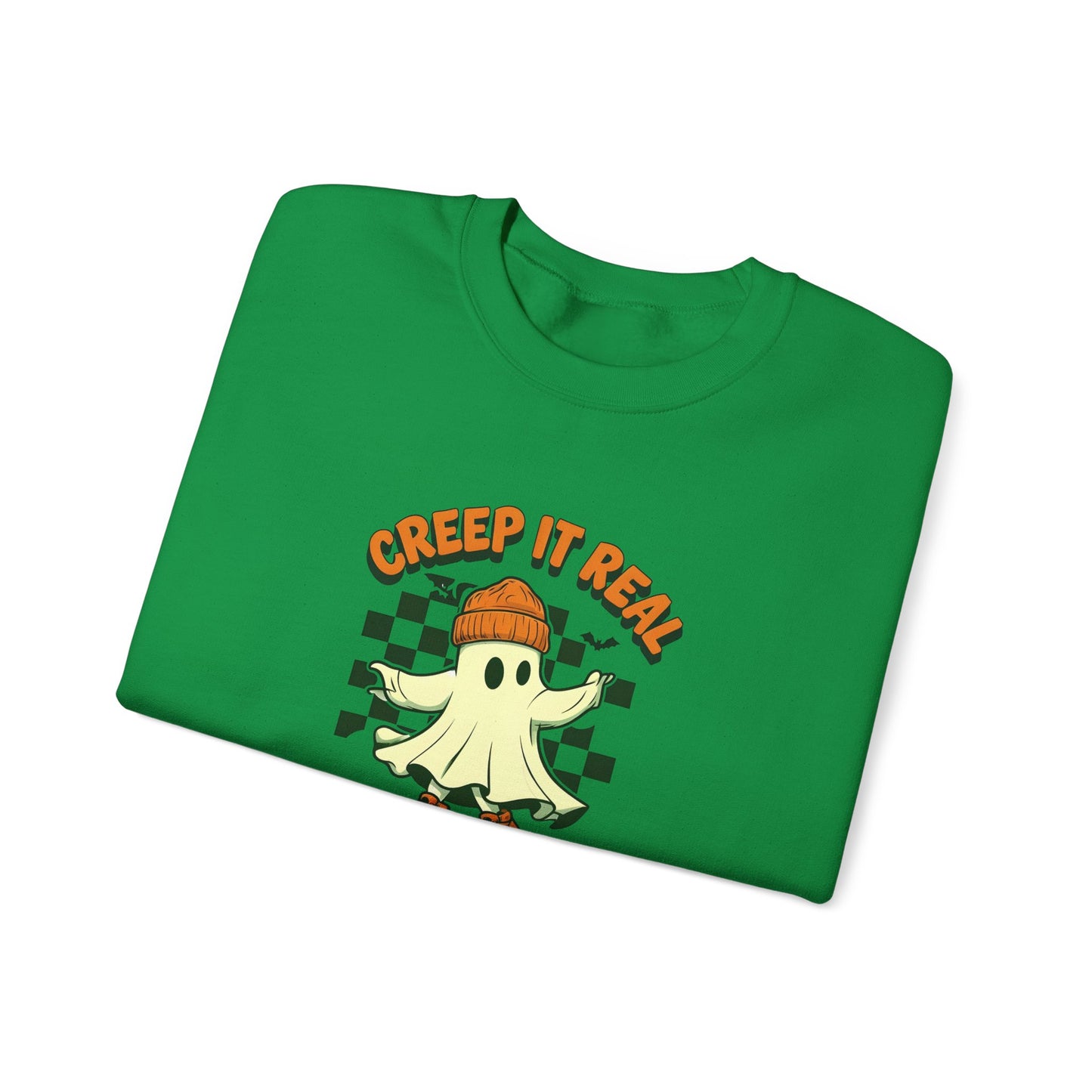 Creep It Real Skateboarding Ghost Sweatshirt