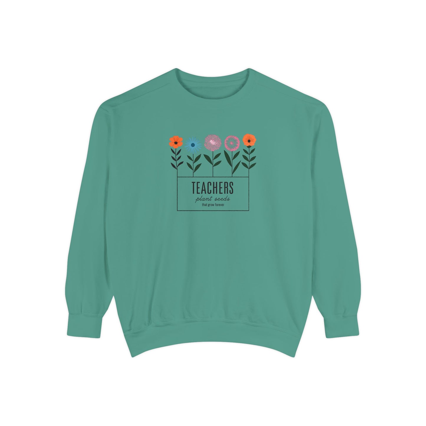 Teacher Floral Sweatshirt - Perfect Gift for Educators