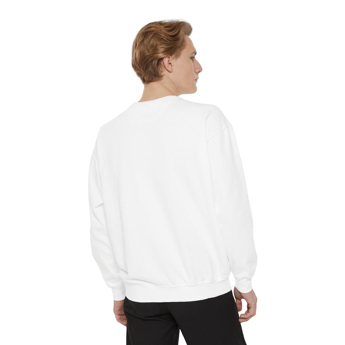 Garment-Dyed Sweatshirt - Straight Outta Shape - Casual Unisex Apparel