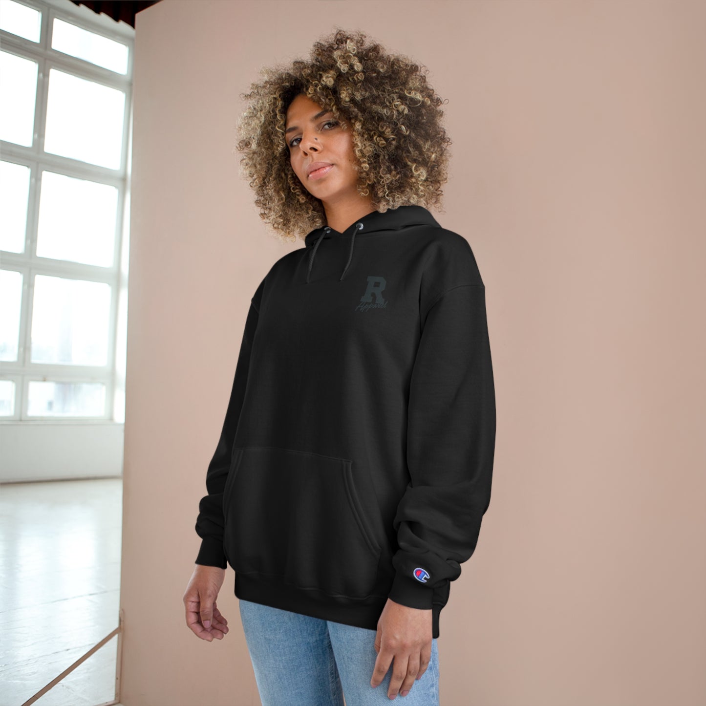 Overstimulated Moms Club Champion Hoodie - Cute & Comfy for Busy Moms