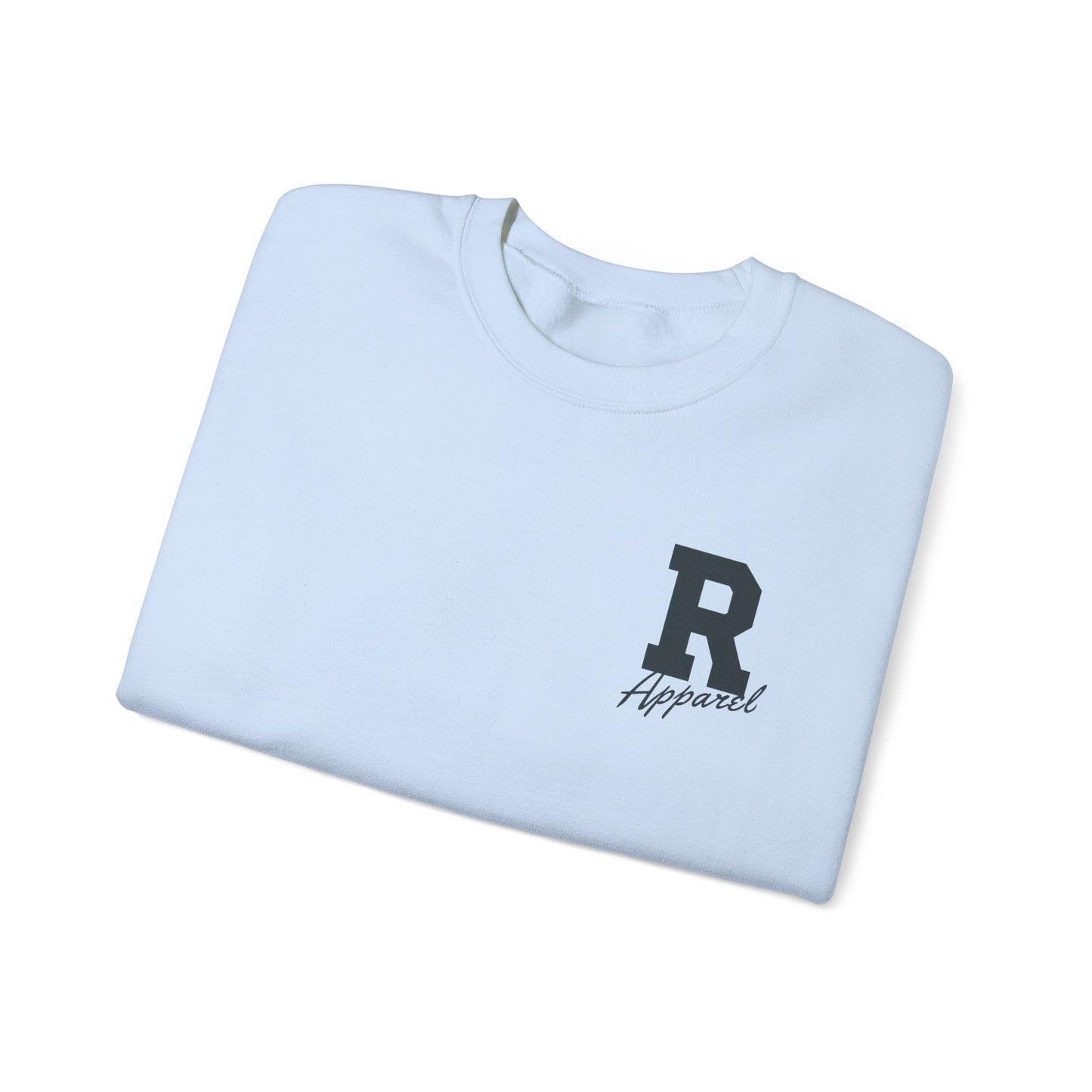 Comfortable Unisex Crewneck Sweatshirt with Stylish 'R' Design