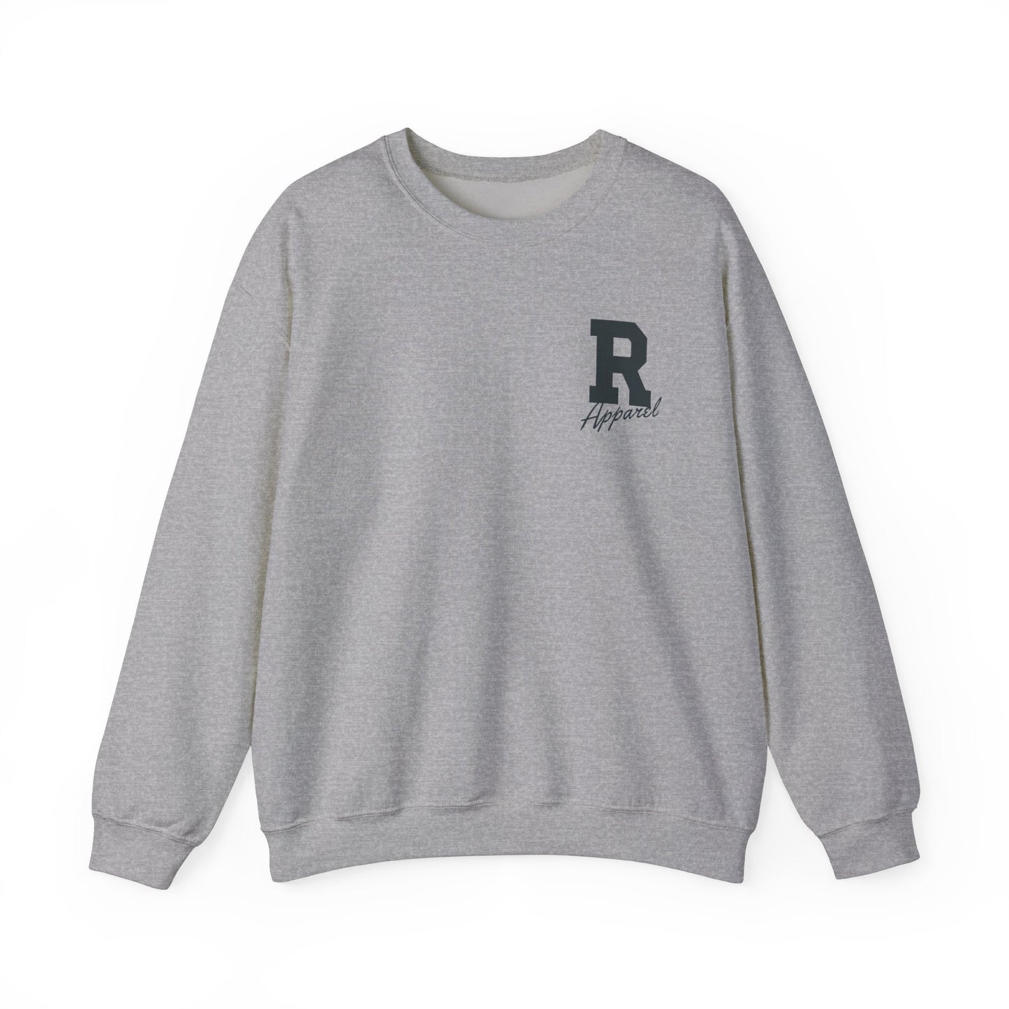 Comfortable Unisex Crewneck Sweatshirt with Stylish 'R' Design