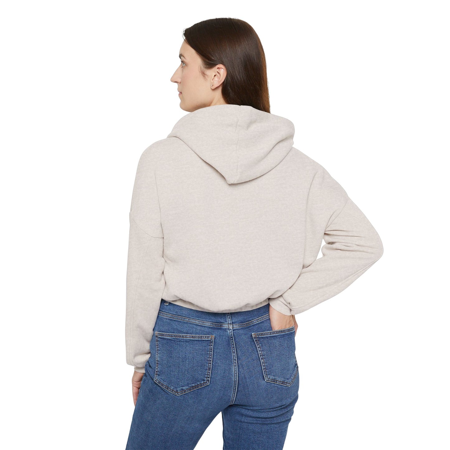 Chic Women's Cinched Bottom Hoodie for Cozy Style