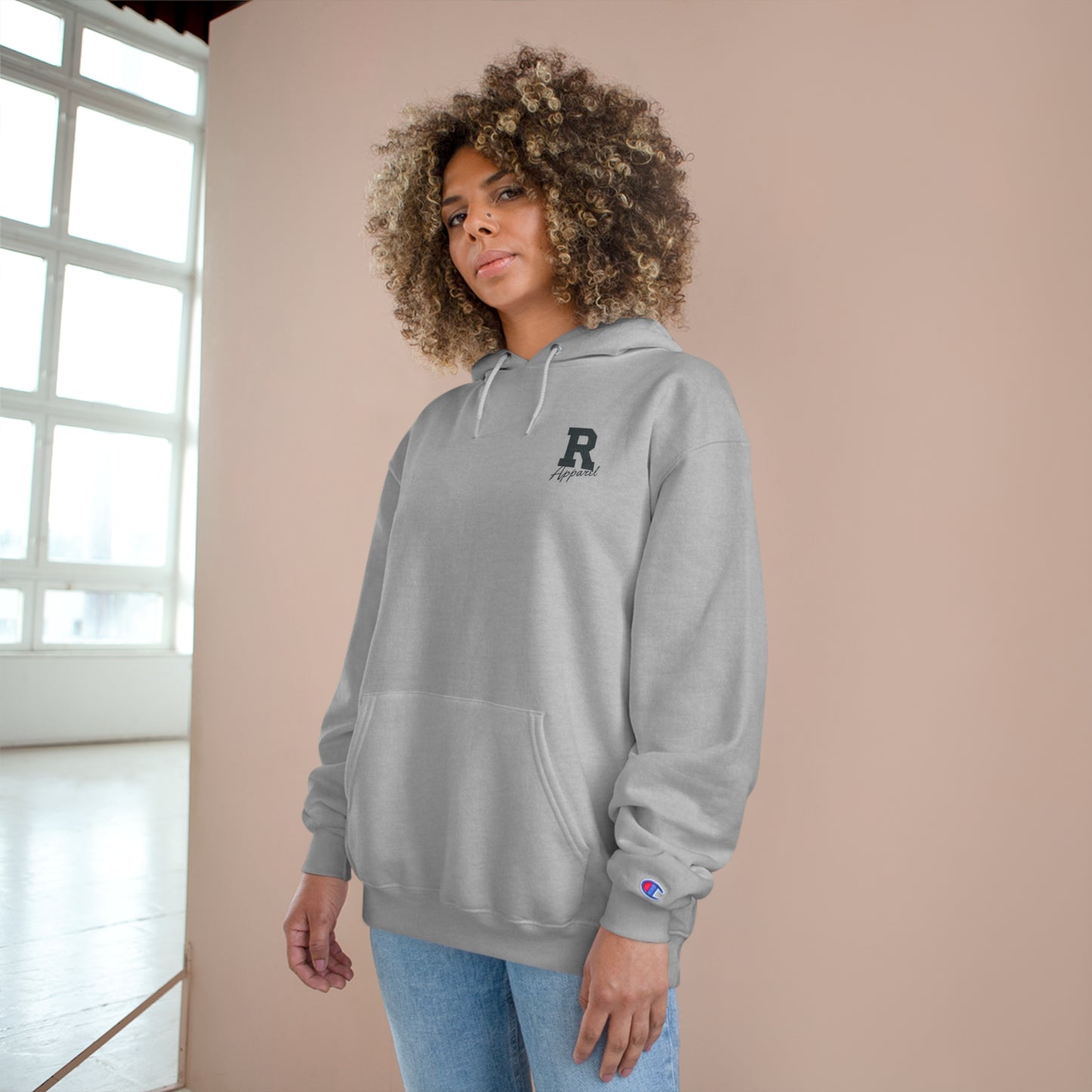 Overstimulated Moms Club Champion Hoodie - Cute & Comfy for Busy Moms