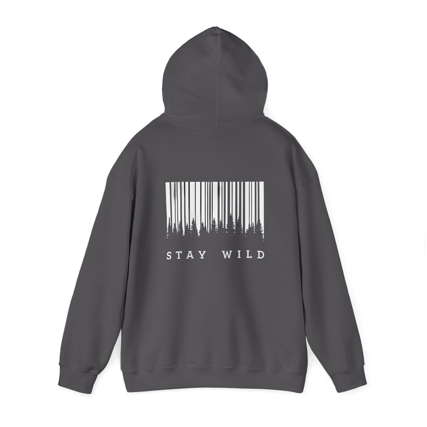 Stay Wild Unisex Heavy Blend Hoodie - Cozy Adventure Spirit Sweatshirt