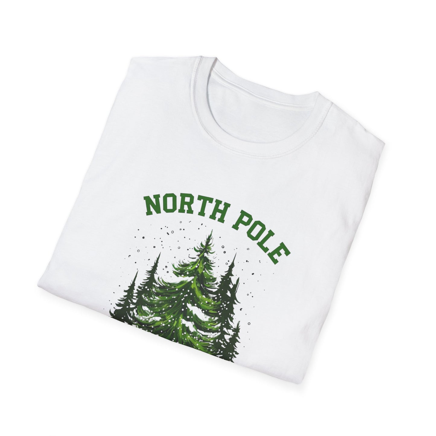 North Pole University Unisex T-Shirt | Cozy Winter Apparel