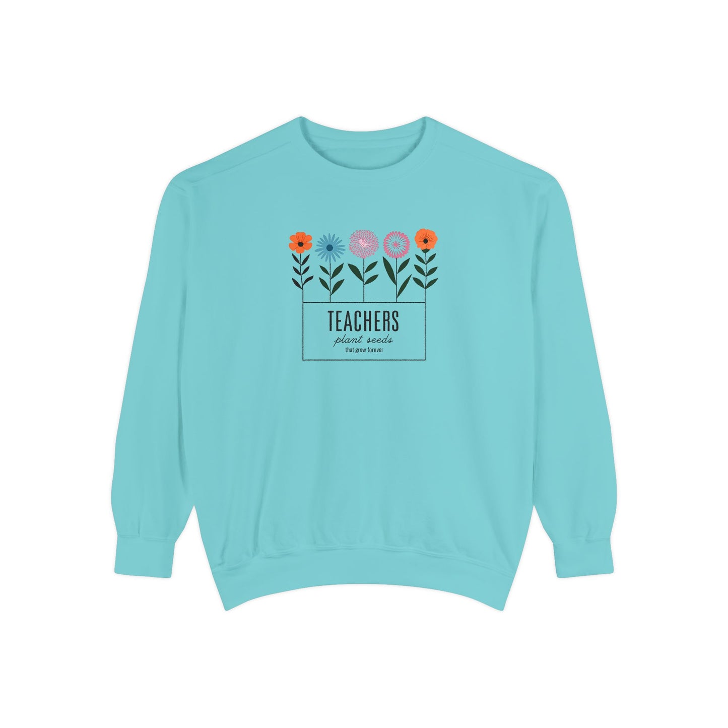 Teacher Floral Sweatshirt - Perfect Gift for Educators