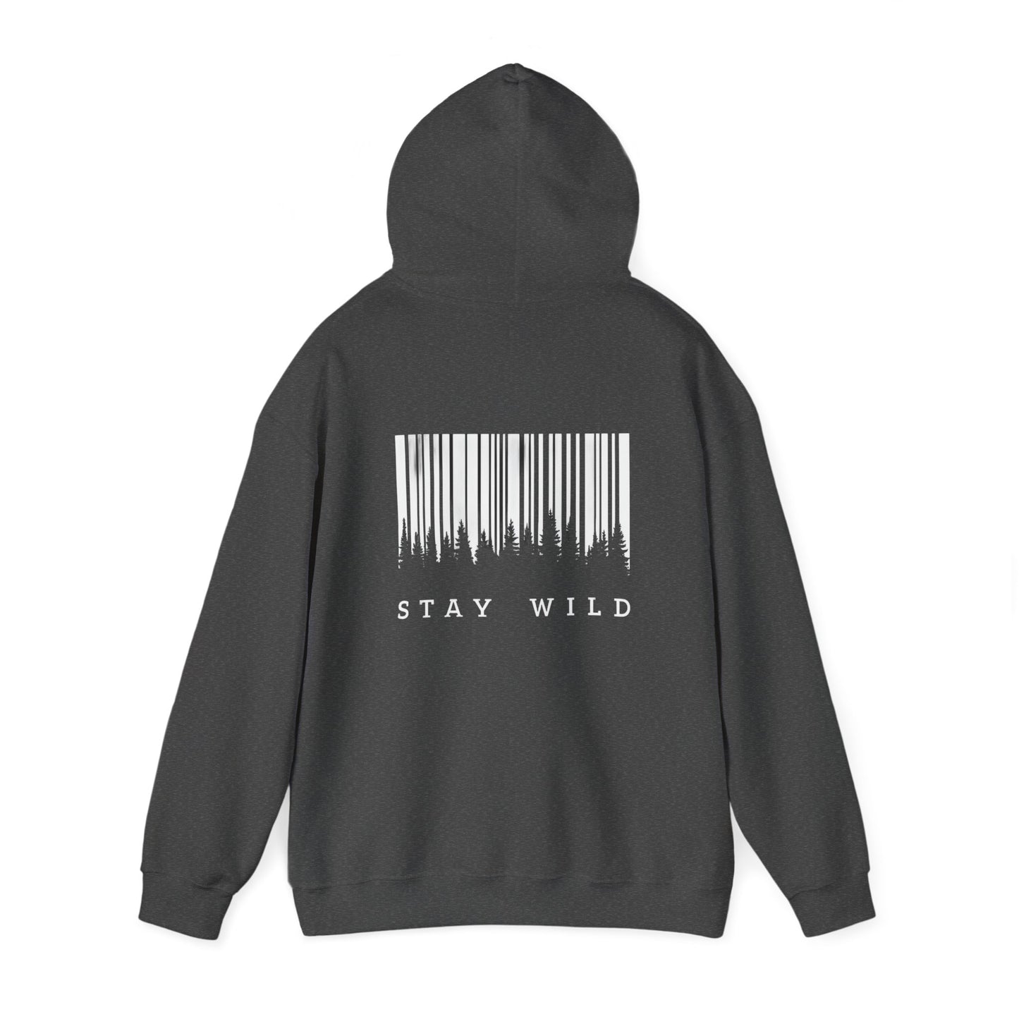 Stay Wild Unisex Heavy Blend Hoodie - Cozy Adventure Spirit Sweatshirt