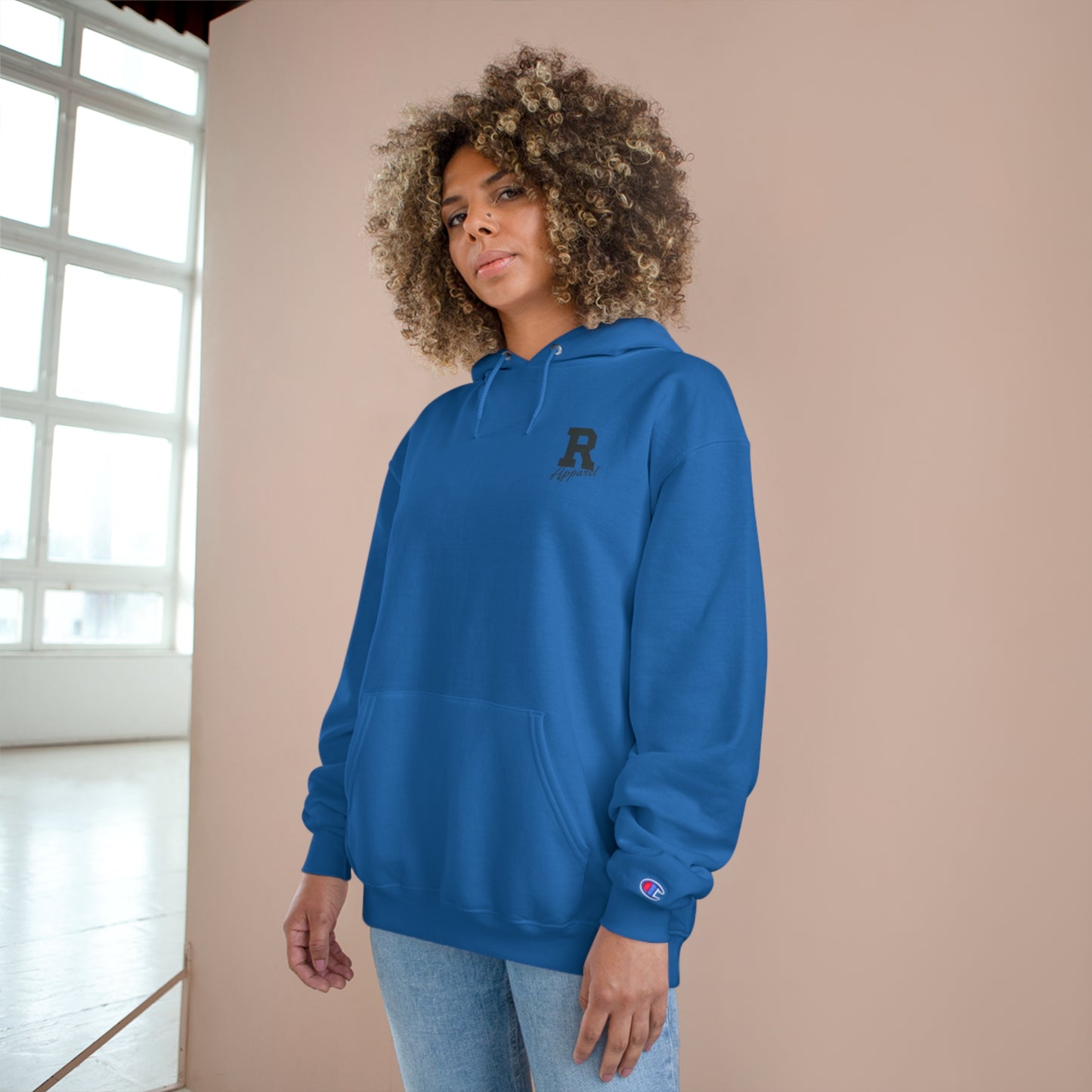 Overstimulated Moms Club Champion Hoodie - Cute & Comfy for Busy Moms