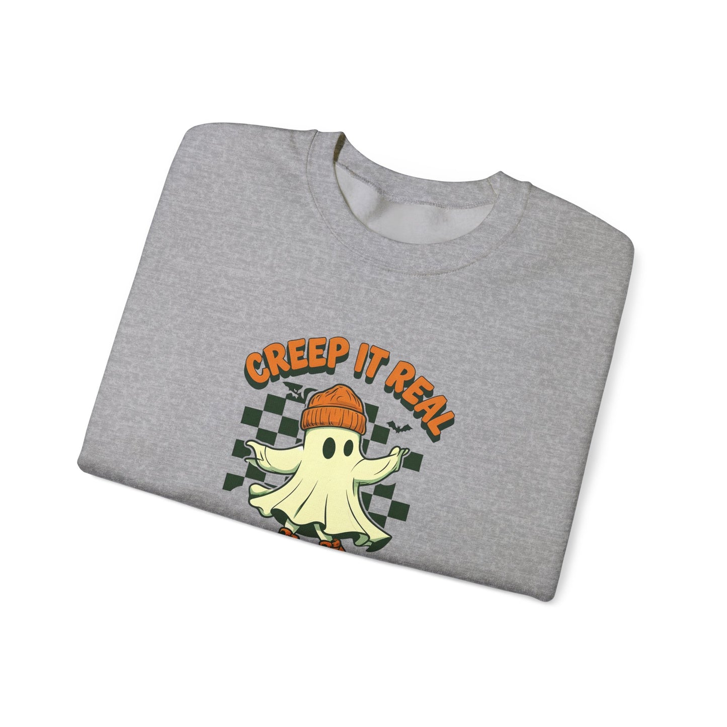 Creep It Real Skateboarding Ghost Sweatshirt