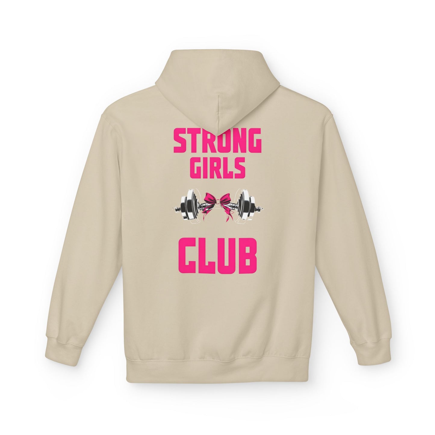 Strong Girls Club Hoodie - Empowering Fitness Apparel, Gift for Workout Enthusiasts, Ideal for Gym Lovers, Birthday, and Motivational Wear