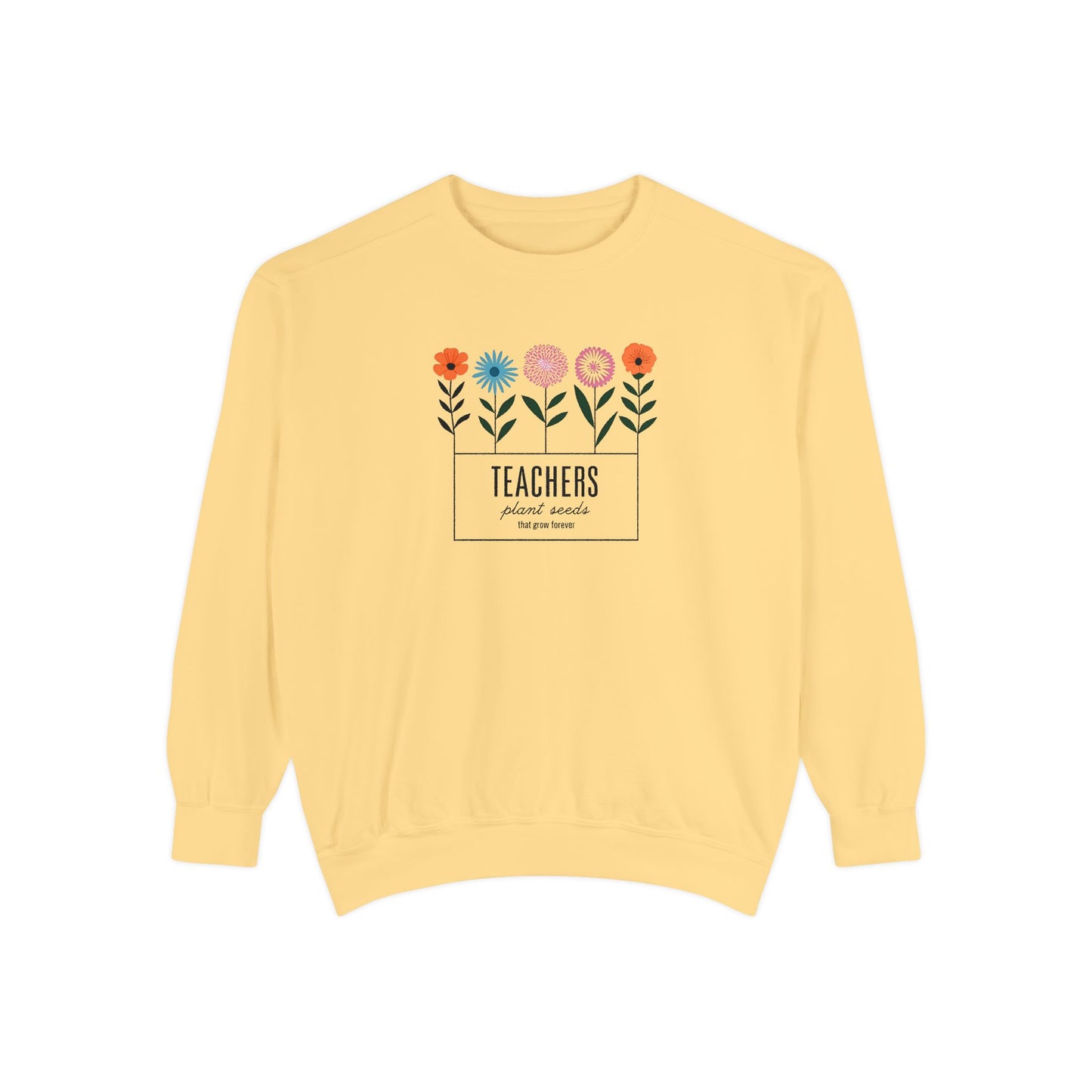 Teacher Floral Sweatshirt - Perfect Gift for Educators