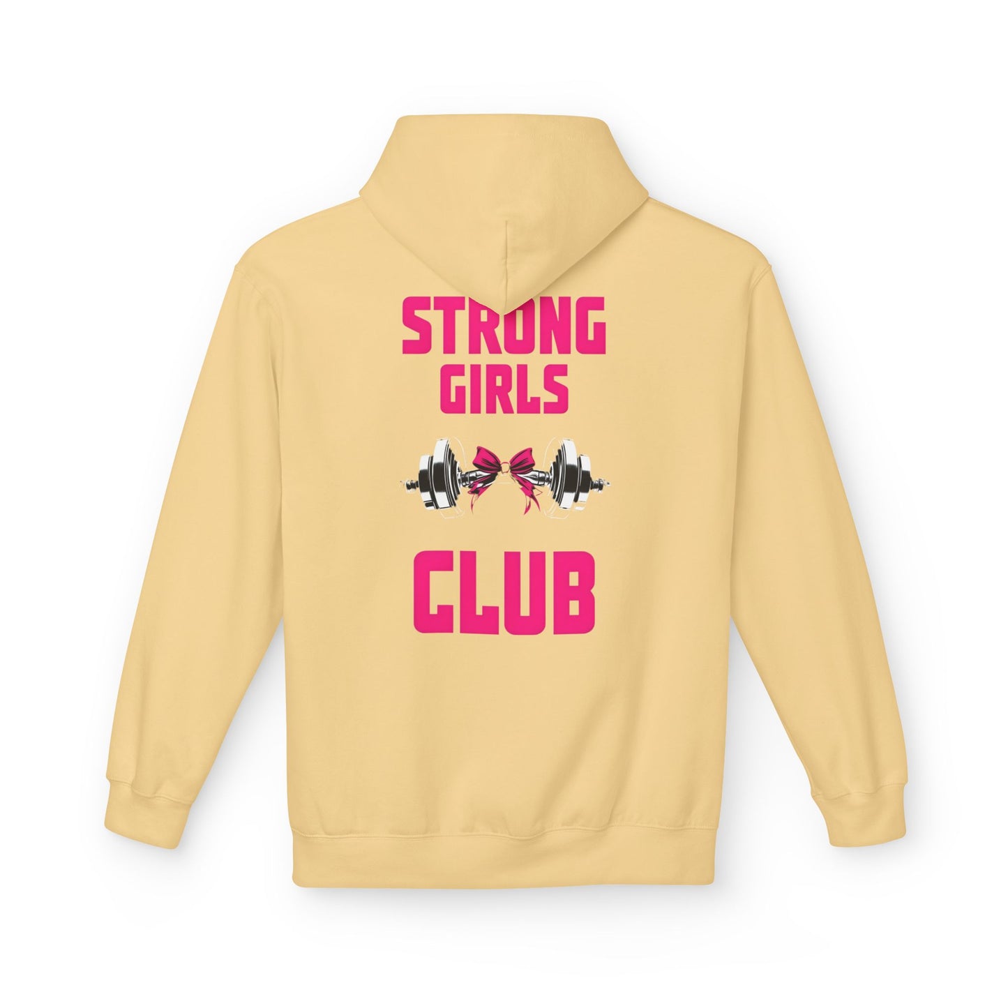 Strong Girls Club Hoodie - Empowering Fitness Apparel, Gift for Workout Enthusiasts, Ideal for Gym Lovers, Birthday, and Motivational Wear