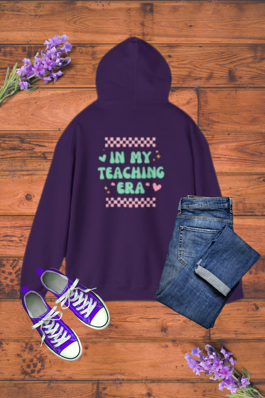 Inspirational Teaching Era Hoodie for Educators