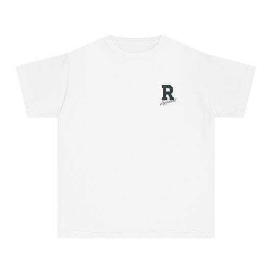 Youth Midweight Tee with 'R' Design - Trendy Casual Wear for Kids