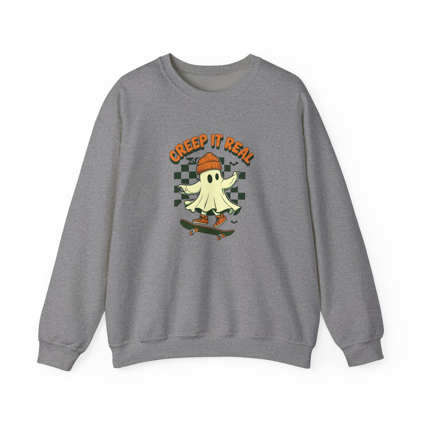 Creep It Real Skateboarding Ghost Sweatshirt