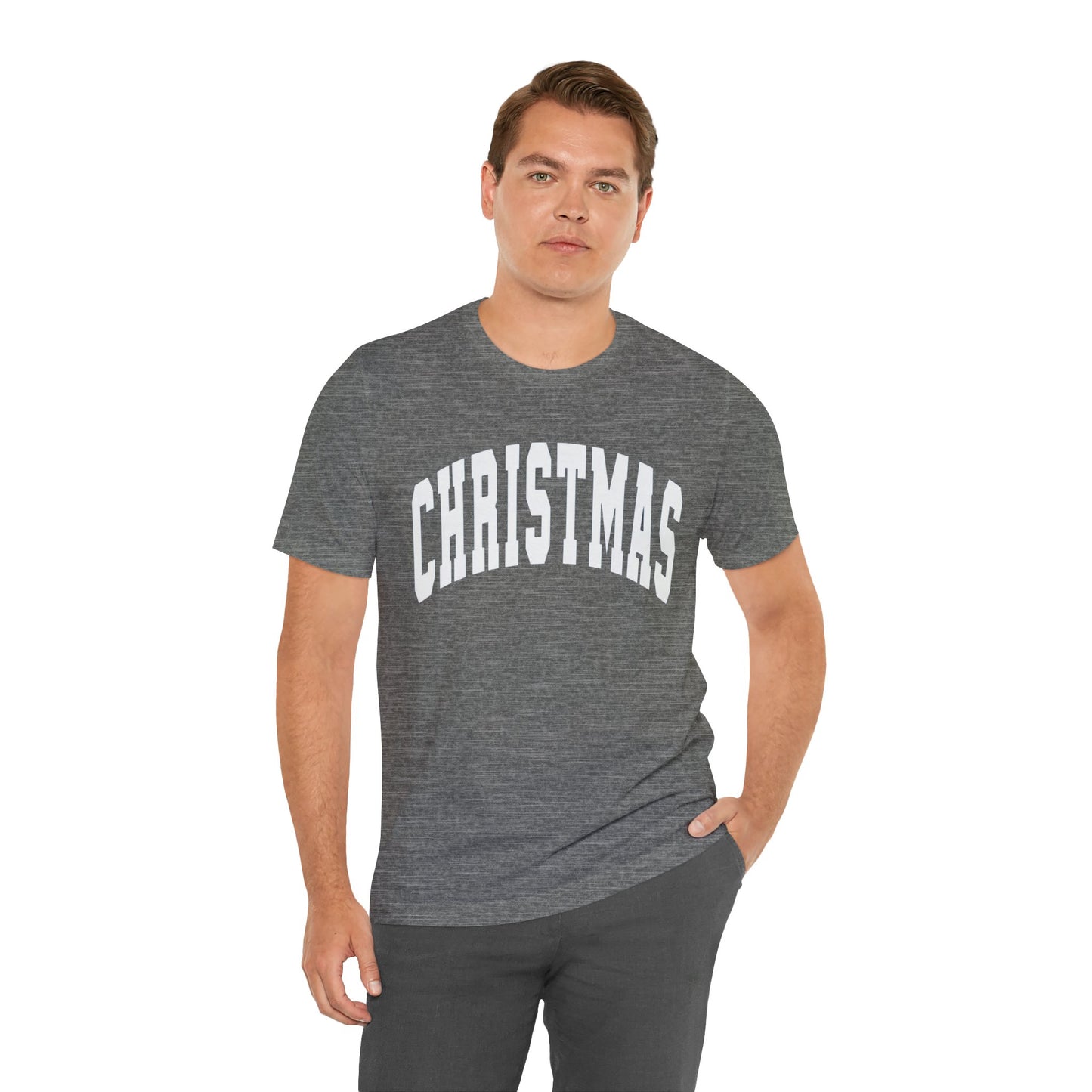 Christmas Unisex Jersey Short Sleeve Tee - Festive Holiday Apparel