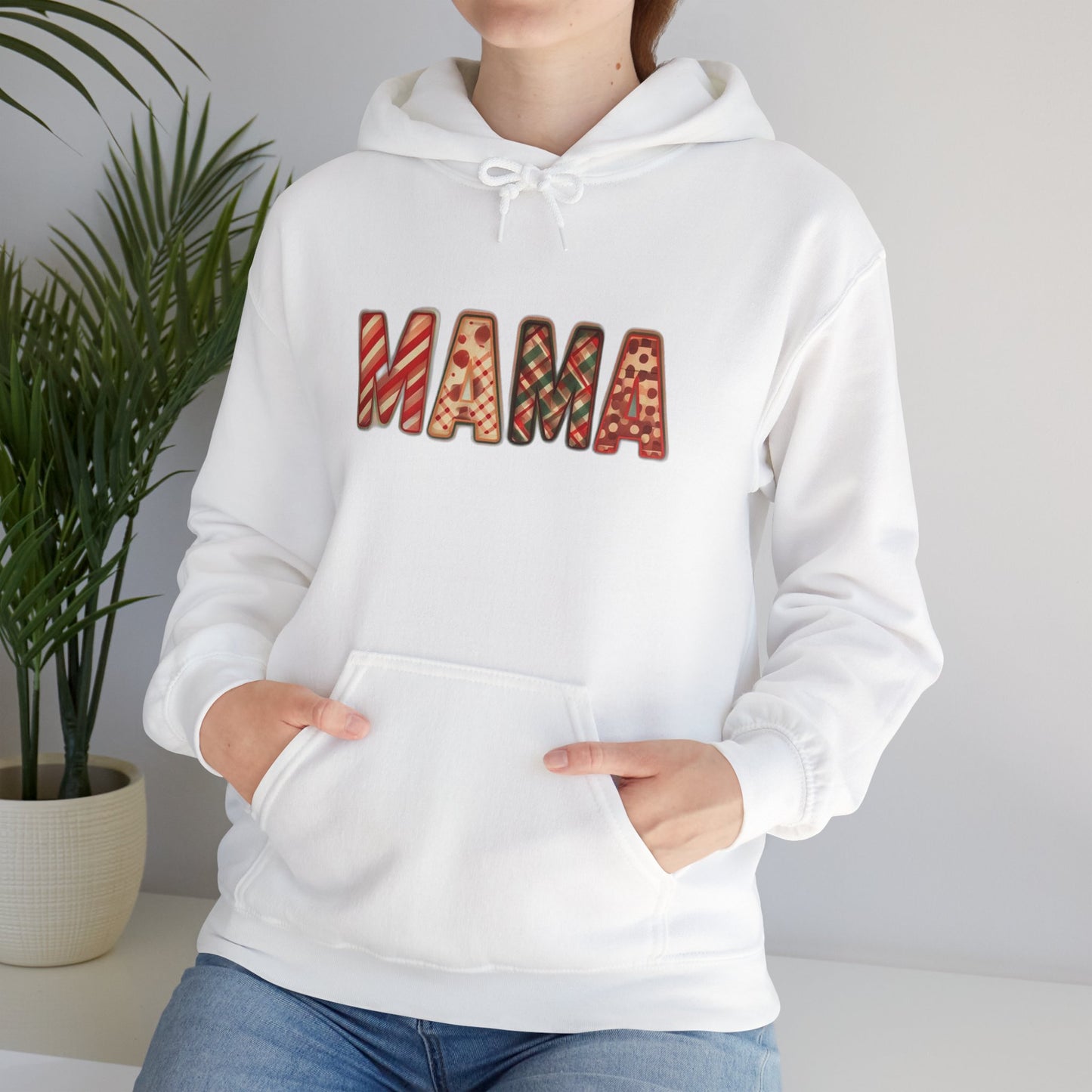 Cozy 'Mama' Hooded Sweatshirt for Mothers - Perfect Gift for Moms