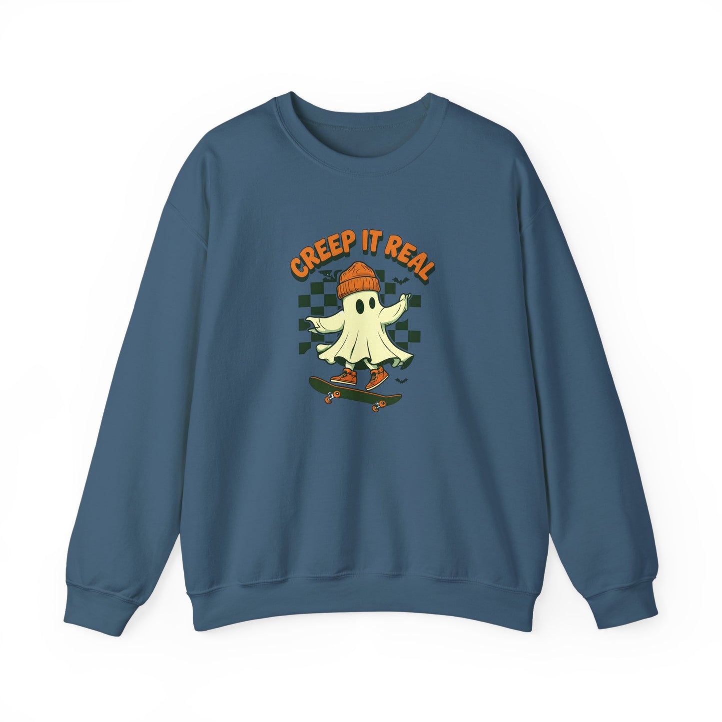 Creep It Real Skateboarding Ghost Sweatshirt