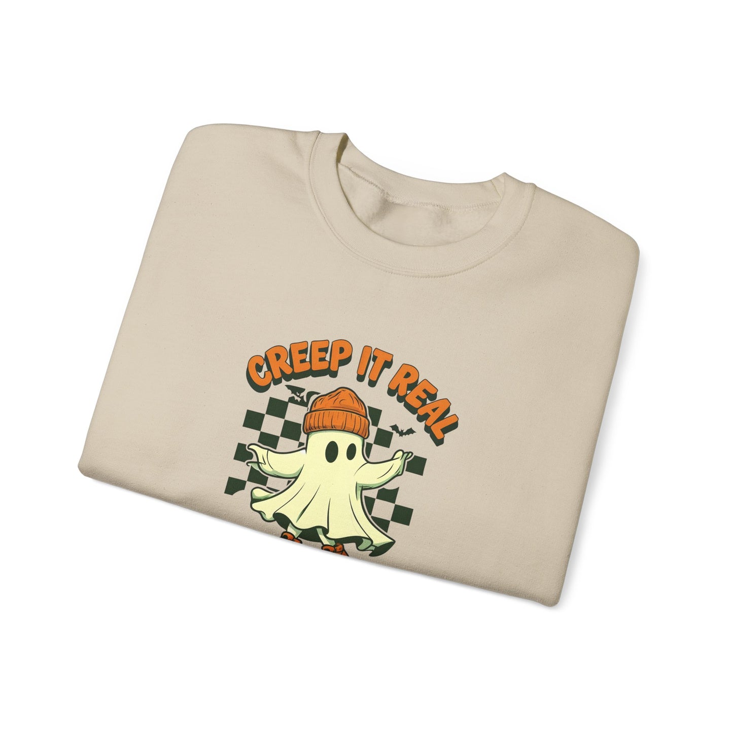 Creep It Real Skateboarding Ghost Sweatshirt