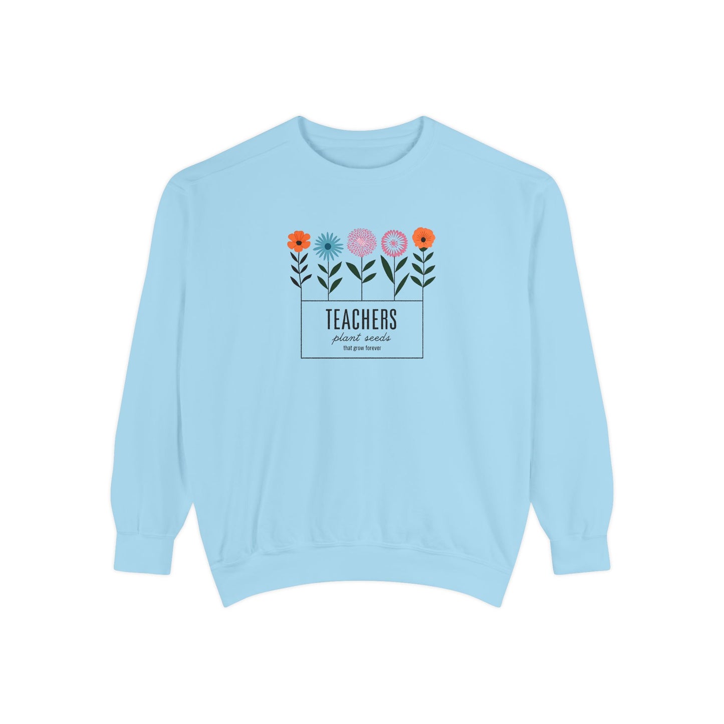 Teacher Floral Sweatshirt - Perfect Gift for Educators