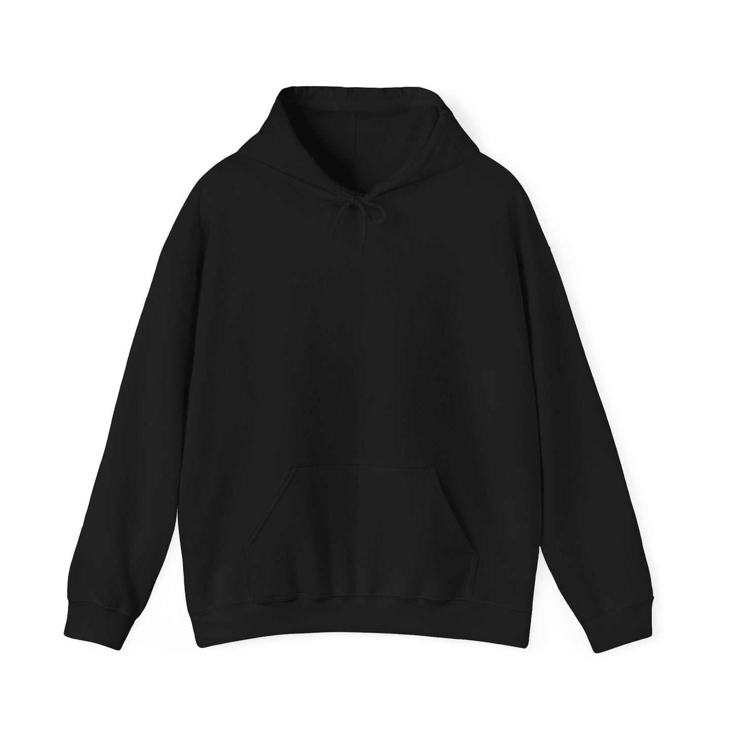 Enjoy Every Moment Unisex Hooded Sweatshirt - Cozy Black Hoodie for Everyday Comfort