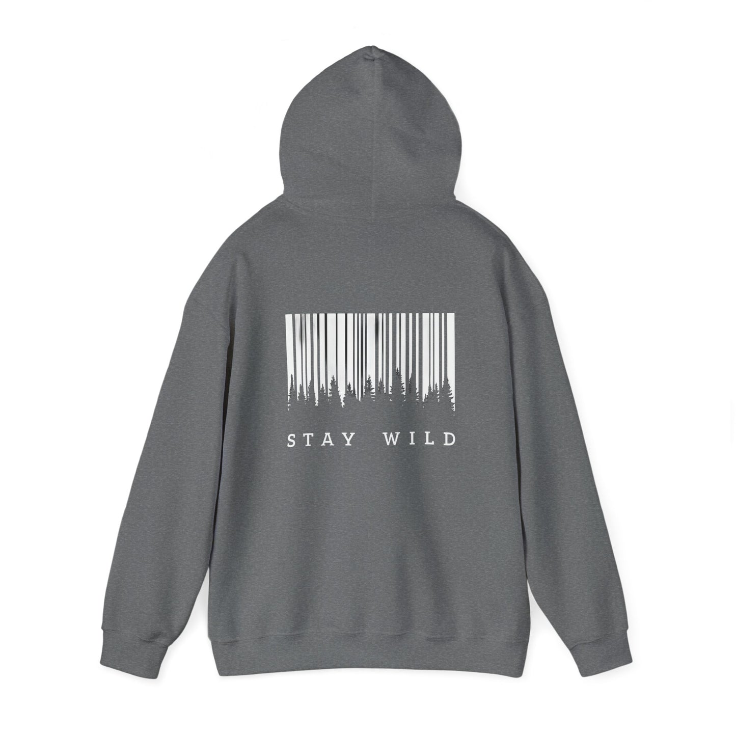 Stay Wild Unisex Heavy Blend Hoodie - Cozy Adventure Spirit Sweatshirt