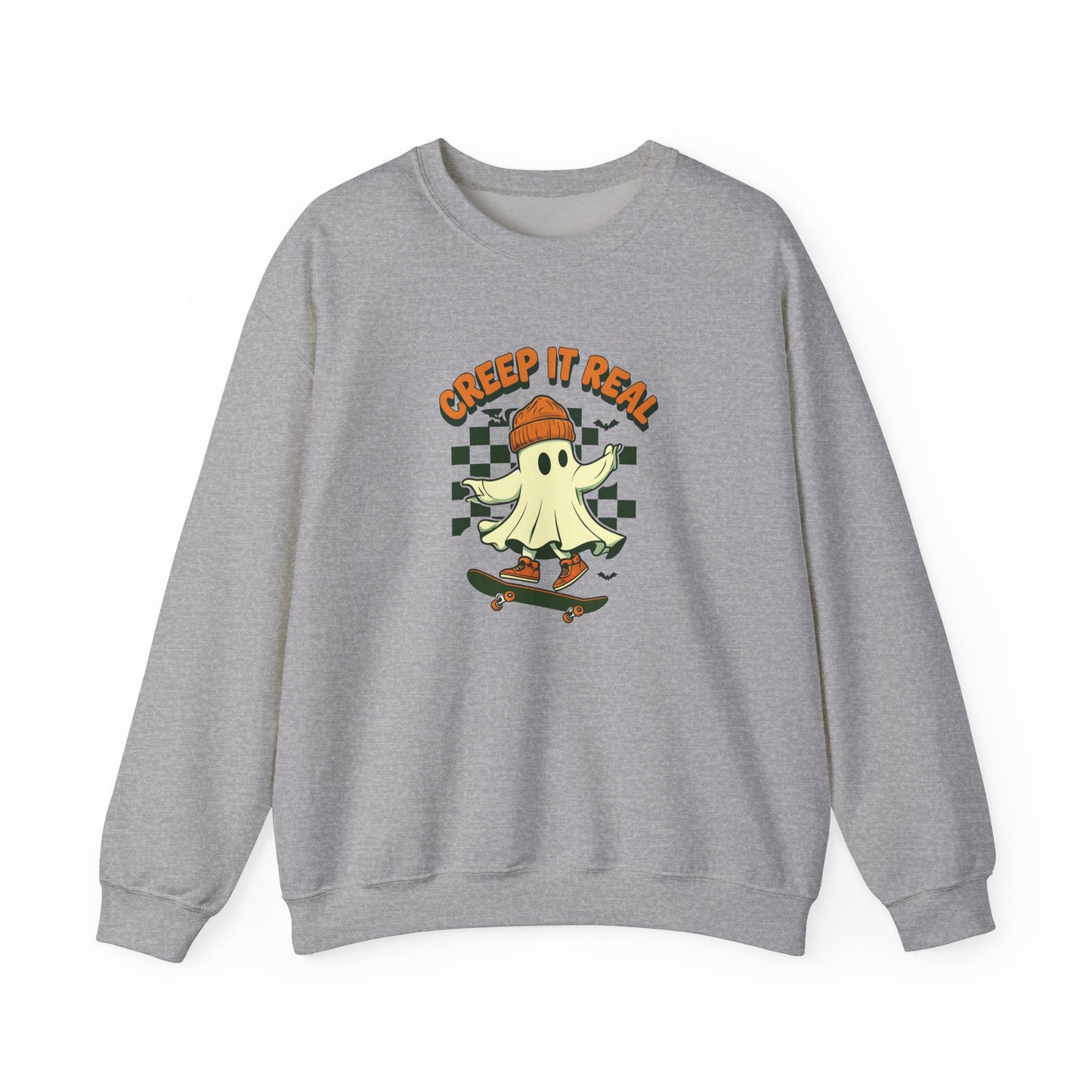 Creep It Real Skateboarding Ghost Sweatshirt