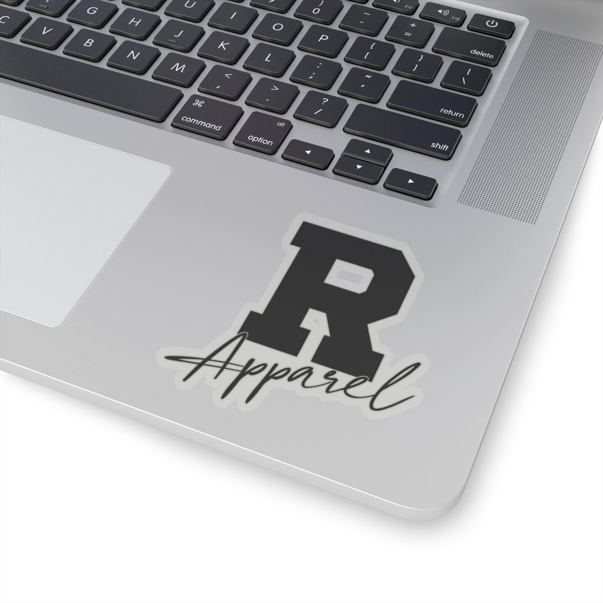 Stylish 'R Apparel' Kiss-Cut Stickers for Personalized Decor