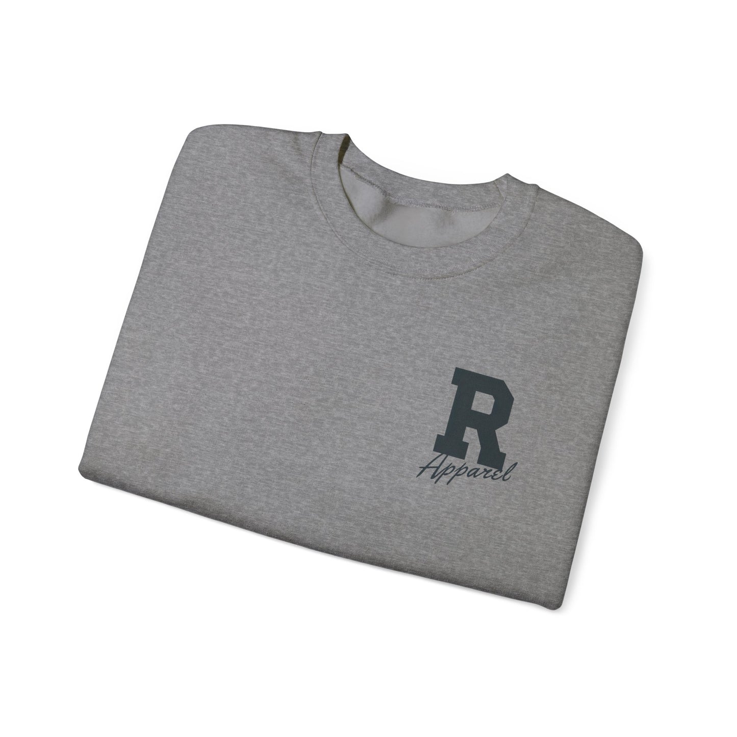 Comfortable Unisex Crewneck Sweatshirt with Stylish 'R' Design