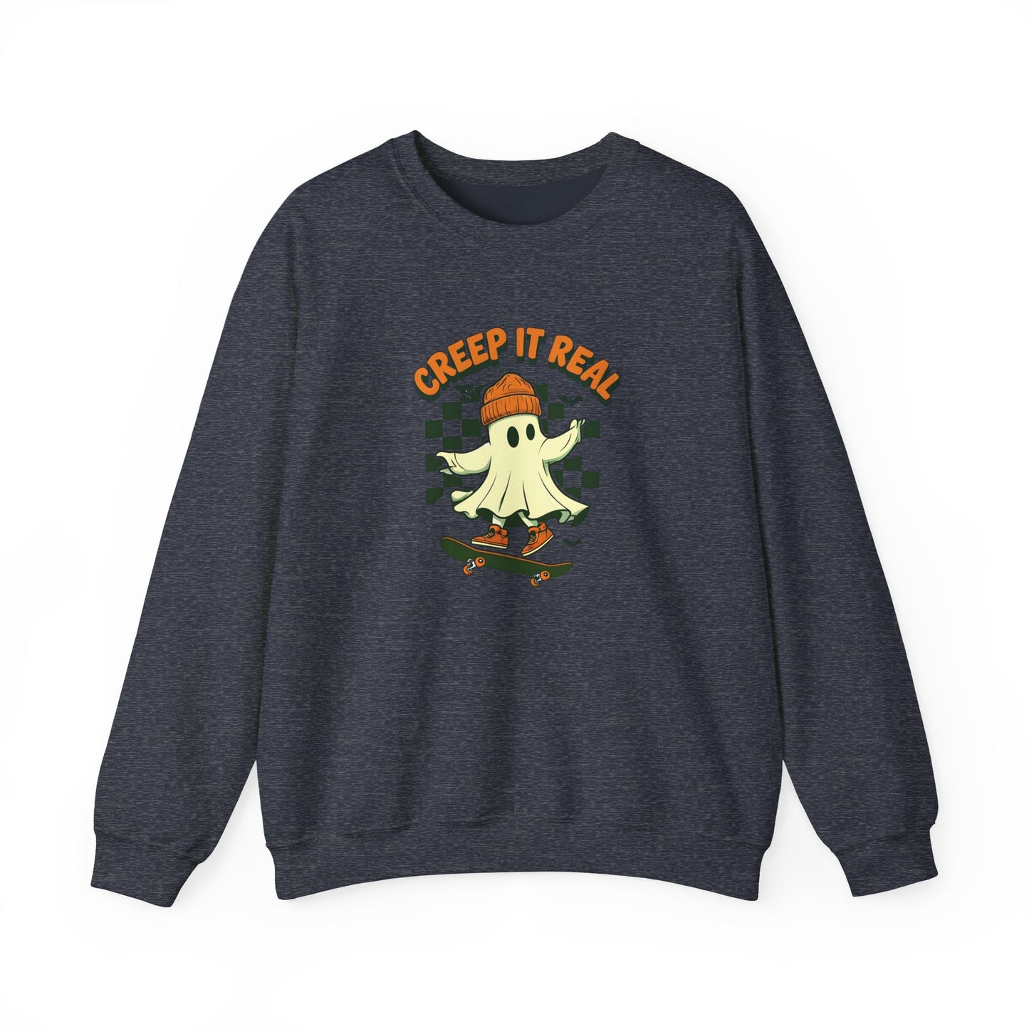 Creep It Real Skateboarding Ghost Sweatshirt