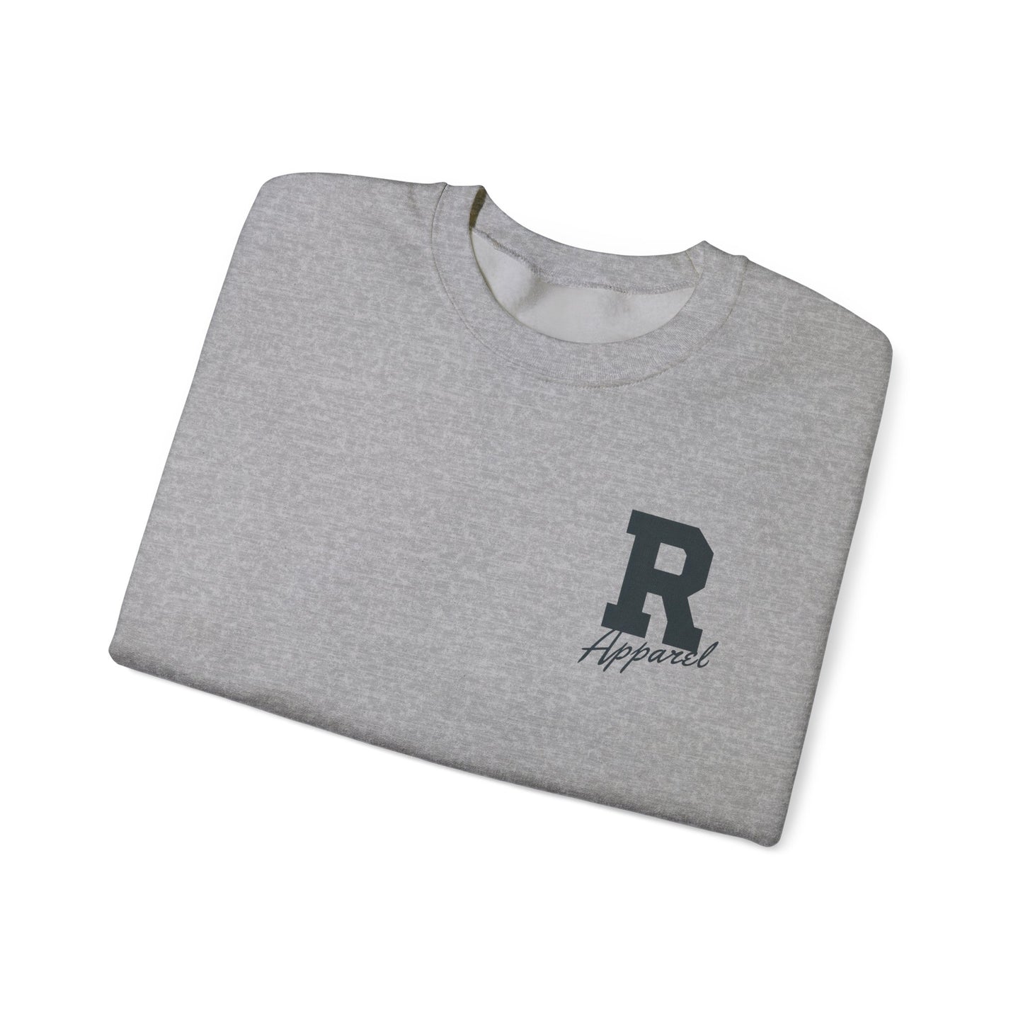 Comfortable Unisex Crewneck Sweatshirt with Stylish 'R' Design