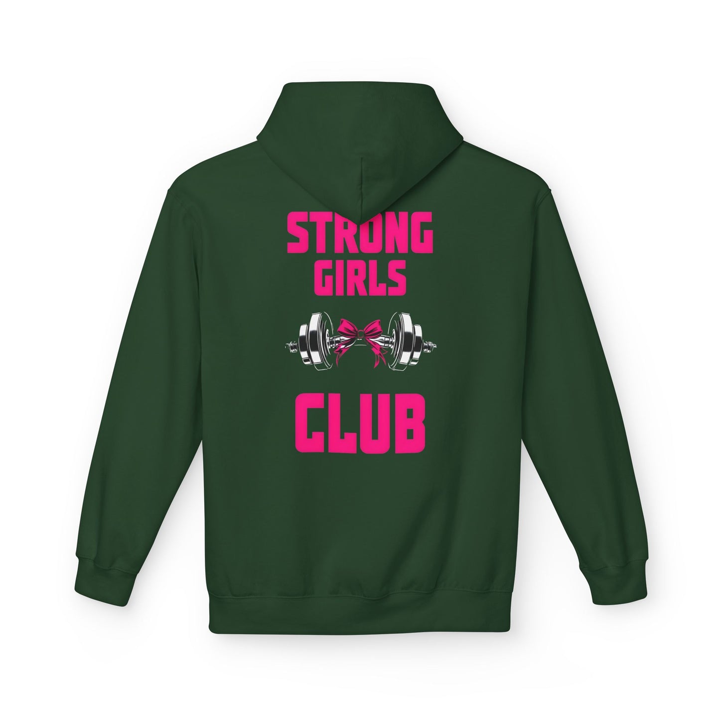 Strong Girls Club Hoodie - Empowering Fitness Apparel, Gift for Workout Enthusiasts, Ideal for Gym Lovers, Birthday, and Motivational Wear